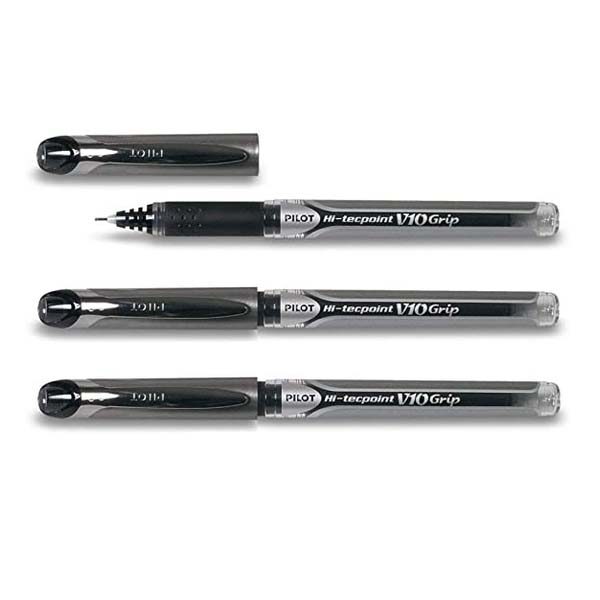 Pilot-Hi-Tecpoint-Grip-V10-Black