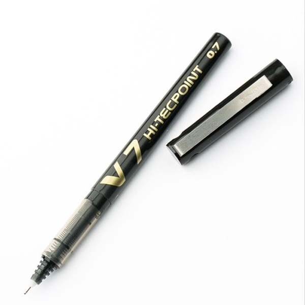 Pilot-Hi-Tecpoint-V7-Black