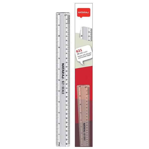 Nataraj-Transparent-Ruler-12-inch