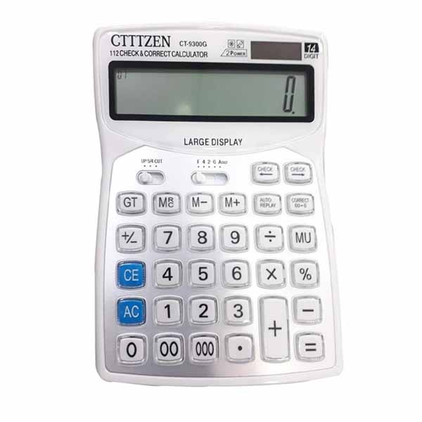 Citizen-Calculator-CT-9300G-14-Digit