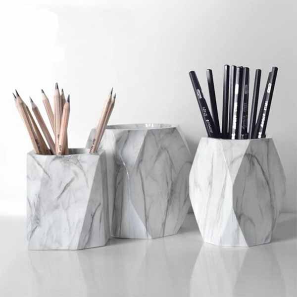 Marble-Pen-or-Pencil-Holder