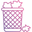 waste basket icon 0