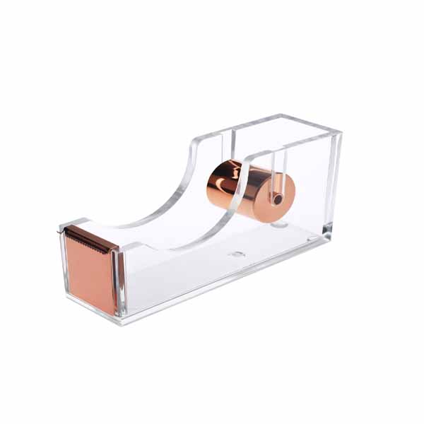 Acrylic-Tape-Dispenser-Rose-Gold