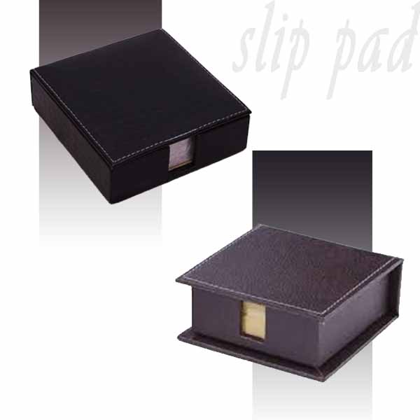 Slip-Pad-Box-with-500-sheets-Rexine-Case