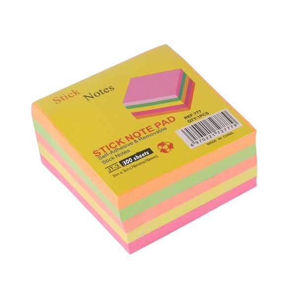 Stick-Note-Pad-300-sheets-Multicolor