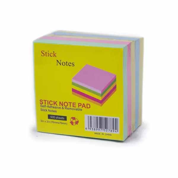 Stick-Note-Pad-500-sheets-Multicolor