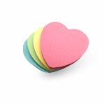 Sticky-Notes-Love-Shape-100-sheets-Multicolor