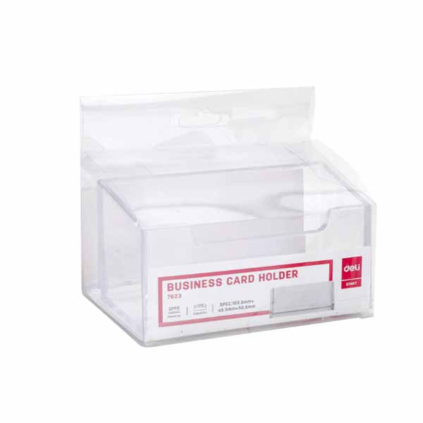 Deli-Business-Card-Holder-7623-Transparent