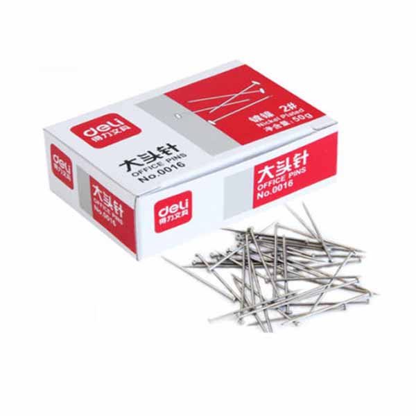 Deli-Office-Pins-1-Paper-Box-50g