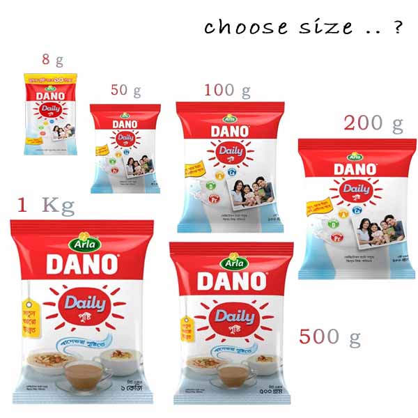 Dano-Daily-Pushti-Milk-Powder-1Kg-500g-200g-100g-50g-8g