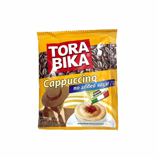 Tora-Bika-Cappucino-Coffee-12.5-g-Sugar-Free