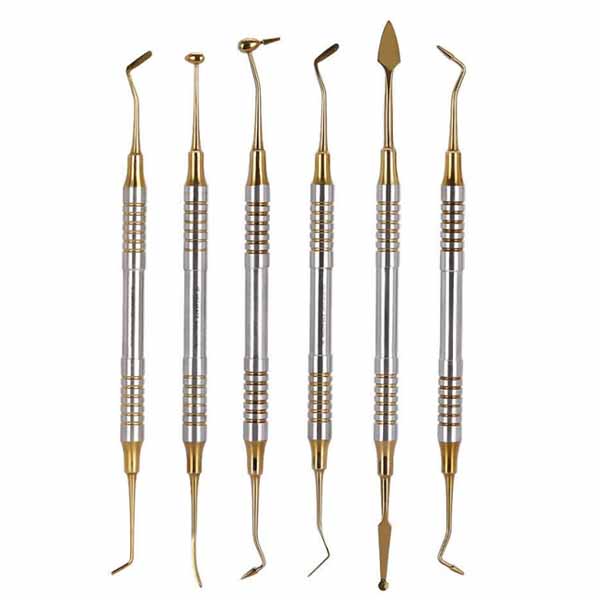 Composite-Non-Stick-Filling-Instruments-Kit-Gold