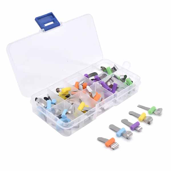 50-pcs-Matrix-Bands-Ring-Clip-Retainer-with-Lock-Sectional-Contoured-Matrices