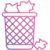 waste basket icon 0